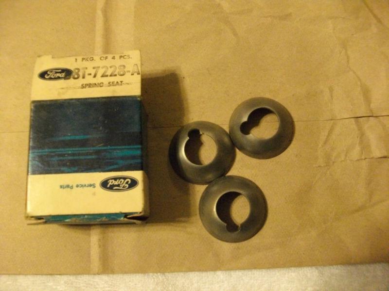 Ford nos shift lever spring seat  b8t-7228-a   three pieces  