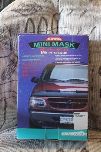 Covercraft mn764 custom mini mask- black chevrolet cavalier &amp; rs 1988-90