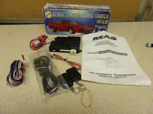 Mas power remote starter baretta alarms masstart222 *free shipping*