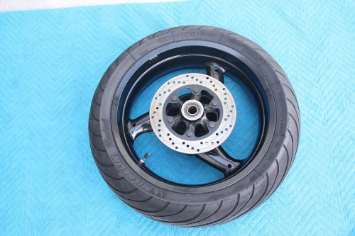 Ducati st3 2006 oem rear wheel set w/tire and disc