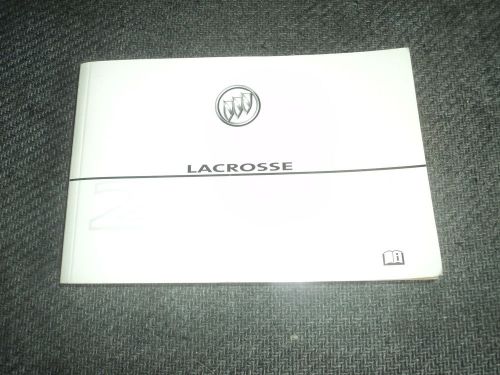 Buick lacrosse - 2007  owner&#039;s manual