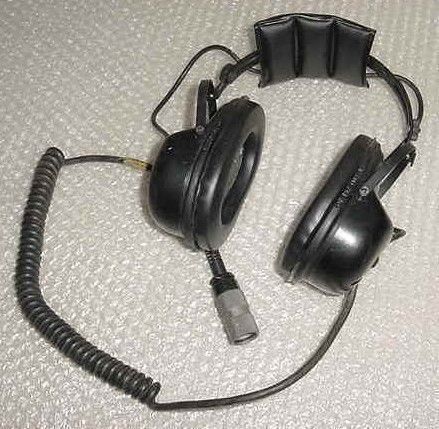 Vintage warbird aircraft crew headset, fscm16575, he-251-002