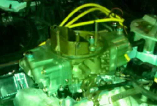 700 holley double pumper carb