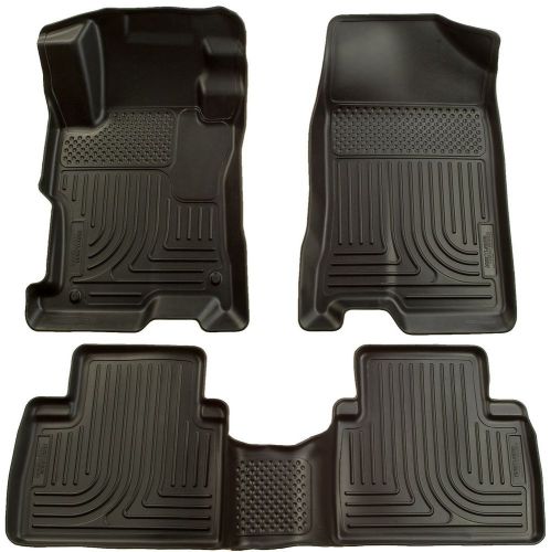 Husky liners 98411 weatherbeater floor liner fits 06-11 civic