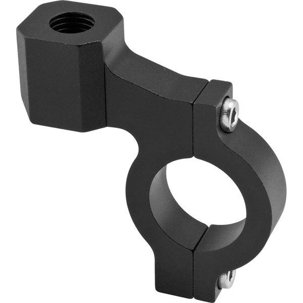 Black 8mm bikemaster t3 handlebar mirror adapter for lever bracket