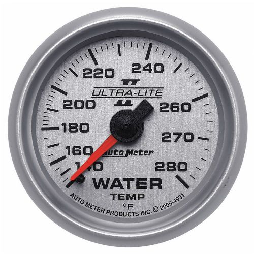 Autometer 4931 ultra-lite ii mechanical water temperature gauge