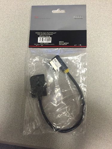 Audi genuine oem phone 5 iphone ami lightning adapter cable 4f0051510al