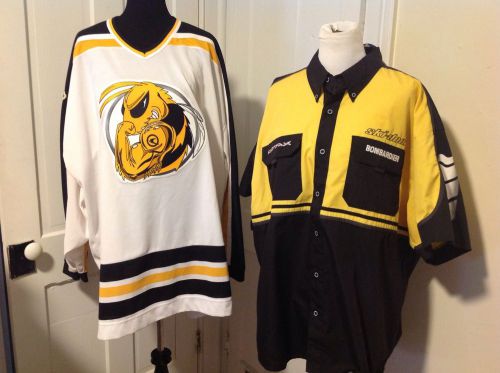 Skidoo team mesh ccm over-shirt, 2xl, or bombardier rotax short sl. shirt, 2xl