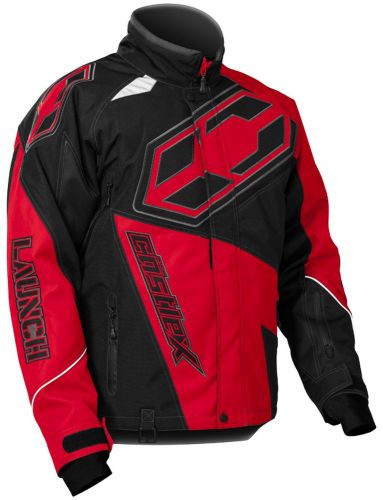 Castle x racewear launch g4 mens snowmobile jacket red