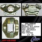 Centric parts 141.35510 rear left rebuilt caliper with hardware