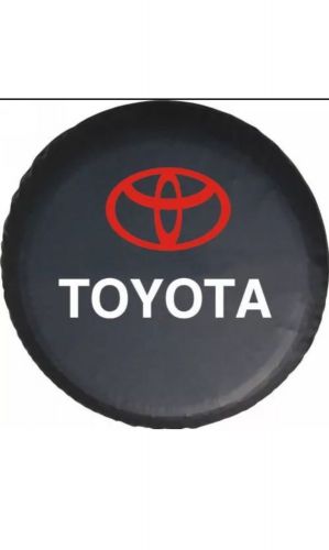 17&#034; car spare tire cover car wheel covers suv fit for toyota highlander prado