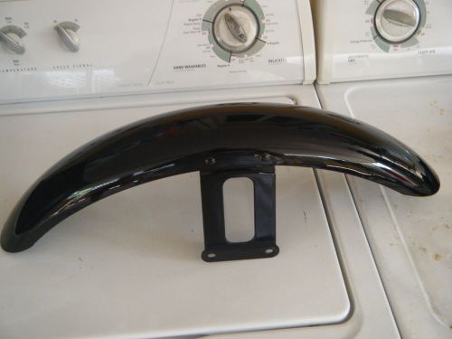 Harley davidson front fender vivid black