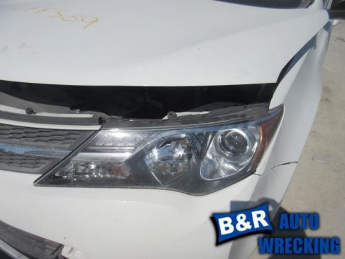 Driver left headlight gasoline fits 13-15 rav4 9340422