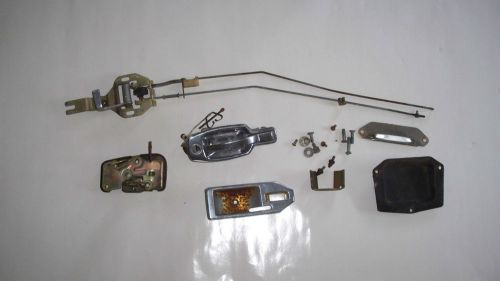 Triumph spitfire exterior-interior door handle set