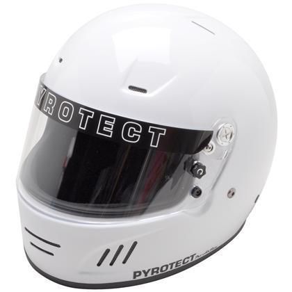 Pyrotect bell racing dot helmet off road imsa scca xl white sa2010 full face