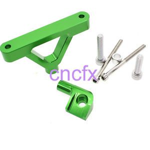 Aluminum steering damper stabilizer bracket fit kawasaki zx6r 2007-2008