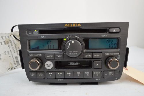 01 02 03 04 acura mdx oem stereo radio bose cd player tested b33#015