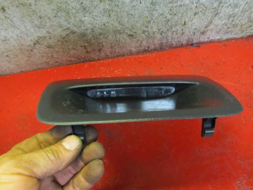 06 07 subaru impreza outback oem dash mounted digital time clock &amp; bezel trim