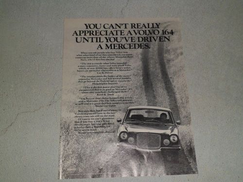 1971 volvo 164 ad / article