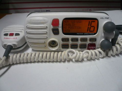 Standard horizon spectrum gx2350s vhf as is ...read ad