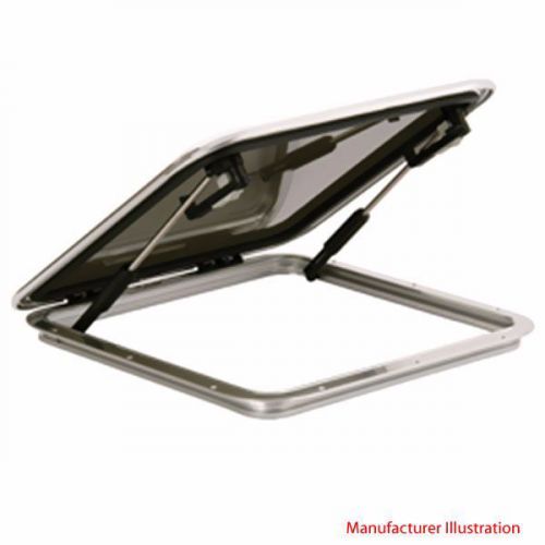 Bomar n1029-10a nibo lp 18 1/2 x 13 3/8 acrylic/aluminum marine boat hatch