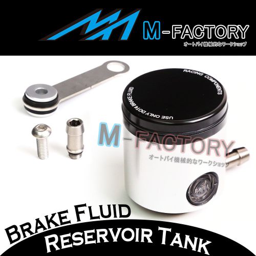 Silver 100% cnc oil fluid tank reservoir for ktm super duke 690 990 950 smt sm