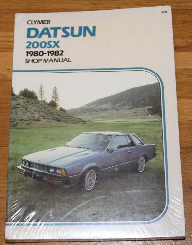 Clymer shop manual - 1980-82 datsun 200sx new in shrink wrap