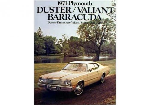 1973 plymouth fury, satellite, valiant parts manual 73