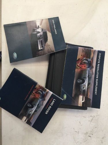 2005 land rover freelander quick reference guide owner manual