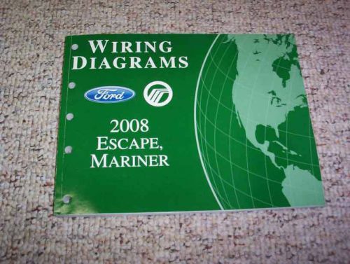 2008 mercury mariner electrical wiring diagram manual i4 vprmier v6 4cyl 2.3l