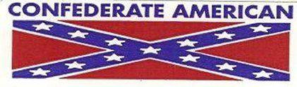 Motorcycle sticker for helmets or toolbox #572 confederate american