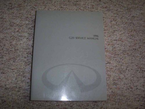 1996 infiniti g20 factory shop service repair manual 2.0l