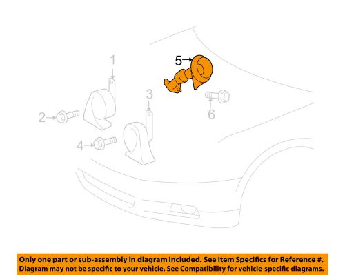 Toyota oem 09-15 venza anti-theft-horn 865600t010