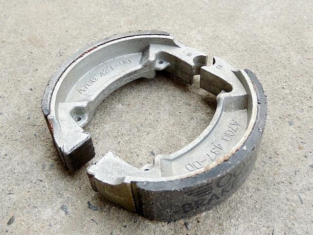 Yamaha dt100 mx100 mx125 mx175 ls2 it125 yz100 yz125 ty175 ty250 fr brake shoe