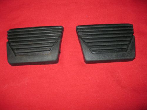 Corvette brake and clutch pedal pads 1963-1967 pair, new.