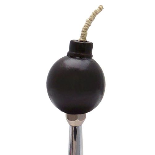 Boom boom black fuse bomb custom shift knob racing bert wrecker sbc auto