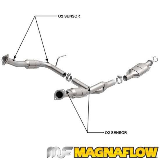 Magnaflow catalytic converter 49404 ford,lincoln,mercury