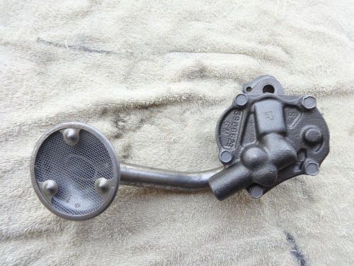 Big block chevy standard volume oil pump 396 427 454 gm3906628 welded pickup