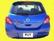 Painted nissan versa factory style spoiler 2007-2013