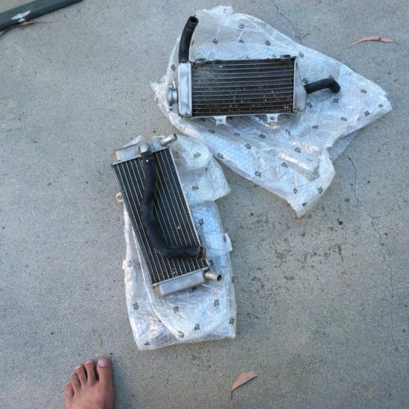 Used crf 450 x radiators