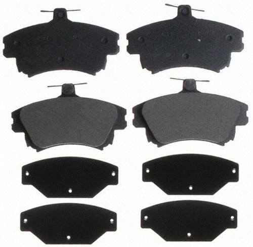 Raybestos sgd837m brake pad or shoe, front-service grade brake pad