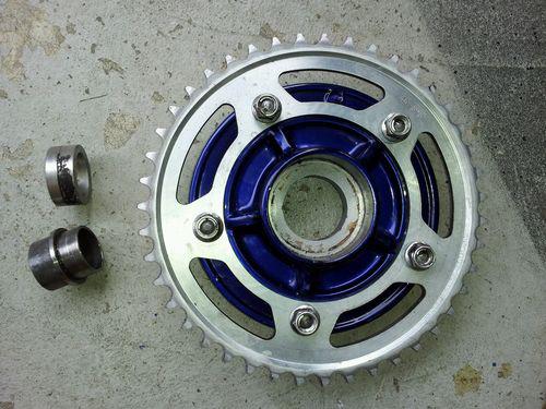 2006 2007 gsxr rear sprocket cush drive chain hub