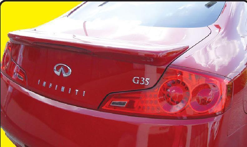 Painted infiniti g35 2dr factory spoiler 2006-2007