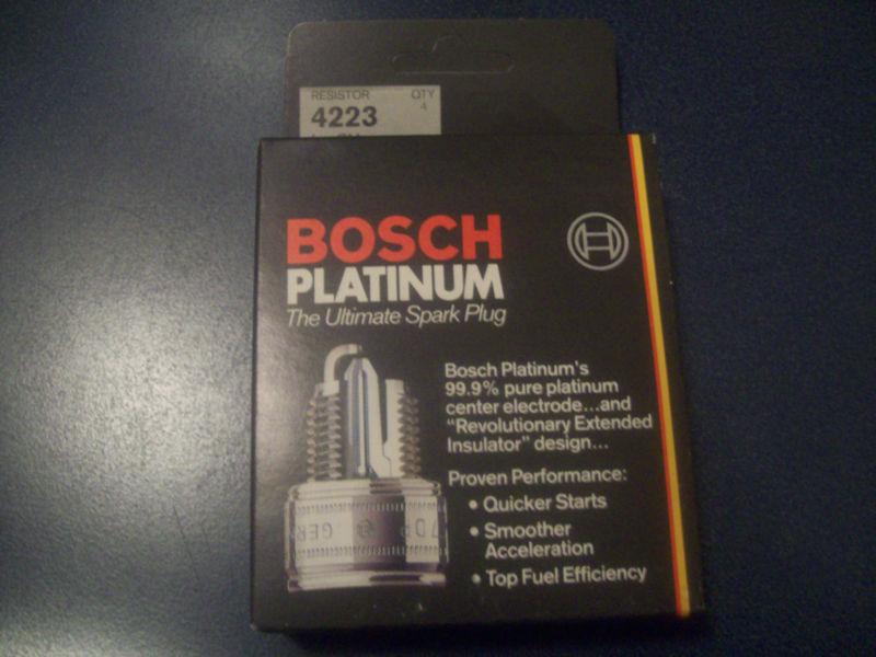 Bosch platinum spark plug box of four  hr8apy