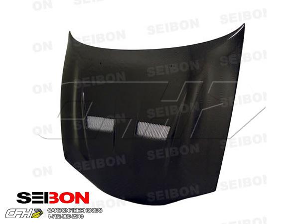 Seibon carbon fiber xt-style carbon fiber hood kit auto body mitsubishi eclipse