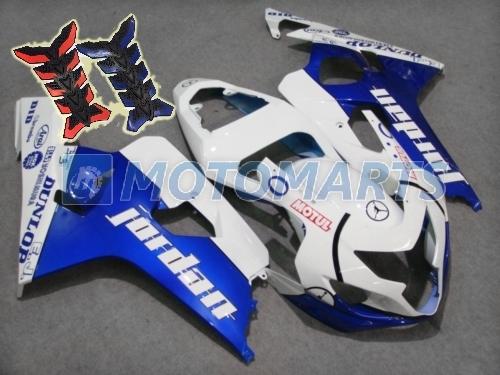 Free tank pad! injection fairing kit for suzuki gsx r 600 750  k4 04 05 gsxr ar