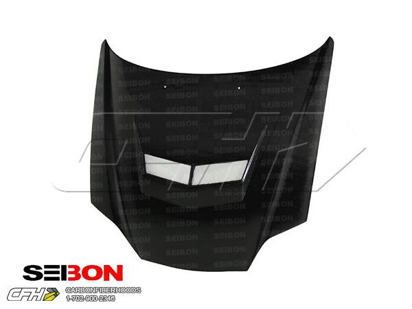 Seibon carbon fiber vsii-style carbon fiber hood kit auto body hyundai fits tibu