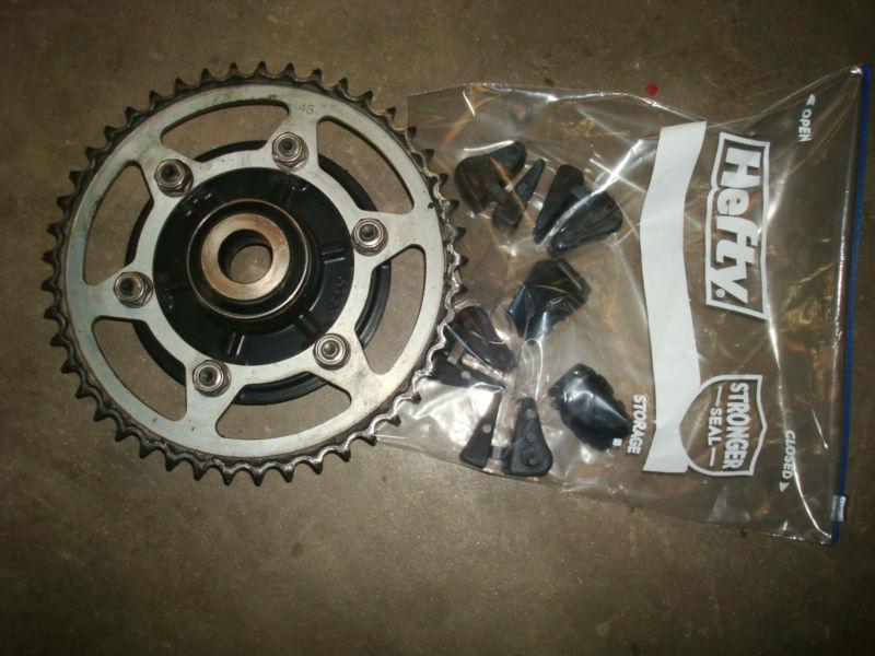 06 yamaha yzf r6 sprocket and hub