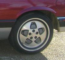 15 inch factory alloy rim - buick regal / 1988-1991