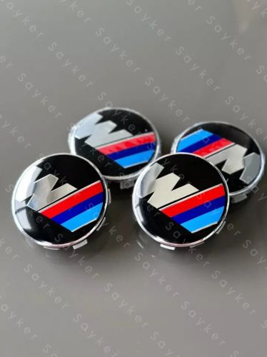 ✅ fast &amp; delivery ✅ 4x 68mm for b m w alloy wheel centre hub caps m sport badges